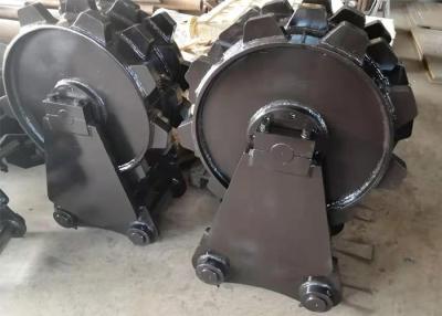 China Skid Steer Trench Compactor Wheel , Cat Excavator Attachments Wheel for sale