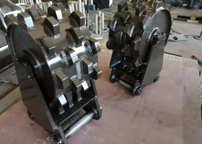 Chine Attachement durable d'excavatrice de roue de tassement/compacteur en acier de roue à vendre
