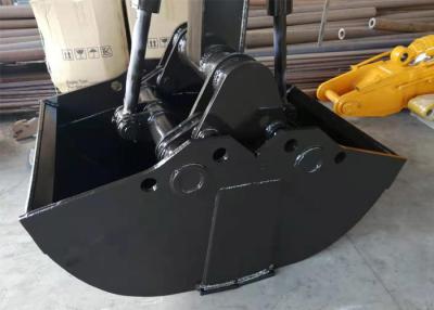 China Strong Hydraulic Clamshell Bucket For Excavator , Wheel Excavator Backhoe Clam Bucket for sale