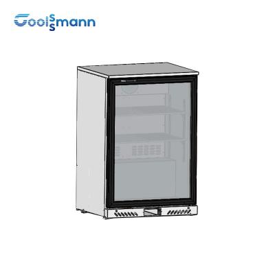 China O diodo emissor de luz do refrigerador do Backbar do contador da bebida controla frio sob o refrigerador da garrafa à venda