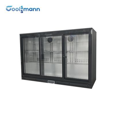 China Mini Undercounter Back Bar Refrigerator LED Control Beverage Fridge Display for sale