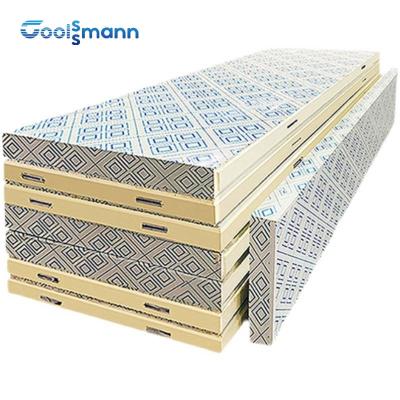 China Cold Storage PU Sandwich Panel , Warehouse Assembly Polyurethane Foam Board for sale