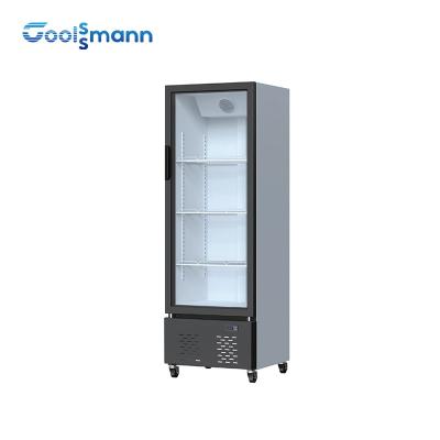 China 1 - 10 ℃ Glass Door Freezer Mini Commercial Front Refrigerator for sale