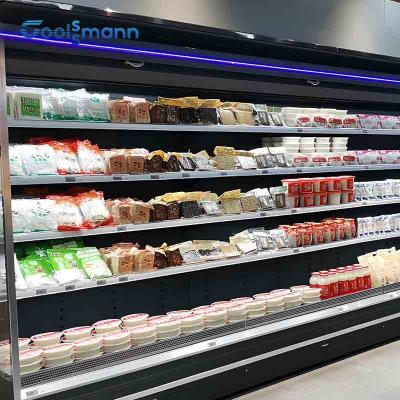 China 2 | Supermarkt-Schaukasten-Kühlvitrine 1900L 10℃ Multideck offene kältere zu verkaufen