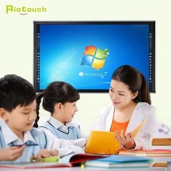 China 65 Inch interactive touch screen monitor/ all in one Pc & Tv for kinder garden for sale