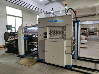 China Manipulator Automatic Die Cutting Creasing Machine 0.2 - 5mm Sheet Thickness for sale