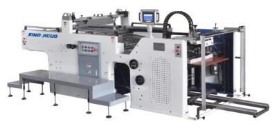 China máquina de impressão totalmente automático da tela do cilindro 4500kg com 1050×730mm à venda