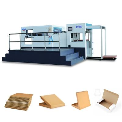 Китай Cardboard Corrugated Paper Automatic Die Cutting Machine MY-1080E 1080*780mm продается