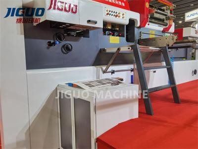 China Corrugated Cardboard Stamping Machine Hot Foil Automatic Embossing Machine for sale