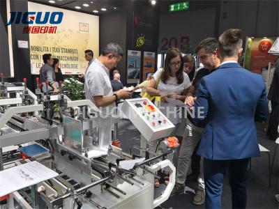 China Digital Folder Gluer Machine Wire Touching Pasting Carton Gluing Machine for sale