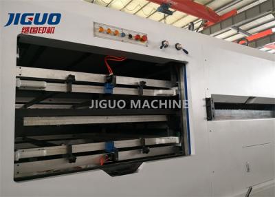 China Lead Edge Waste Paper Stripping Machine Corrugated Cardboard Automatic Die Cutter for sale
