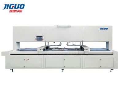 中国 JIGUOの波形箱は400×400mmの二重頭部の自動削除機械を機械で造る 販売のため