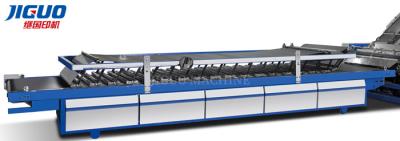 Κίνα Αυτόματο Laminator φλαούτων ζαρωμένο χαρτόνι 5 μηχανών Laminator φλαούτων πτυχών προς πώληση