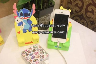 China Buy PVC phone stand, Soft PVC Creative Design Cell Phone Stand for sale