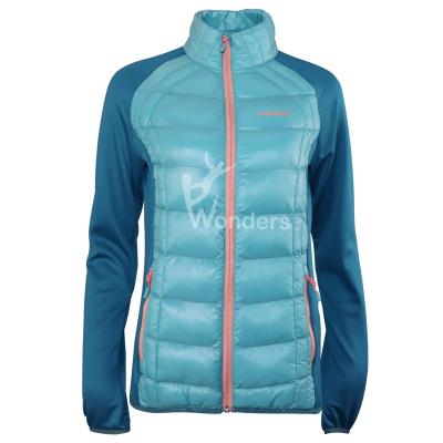 China Women'S Outdoor Insulated Jackets Niche Color Needle Shuttle Match Hybrid for sale