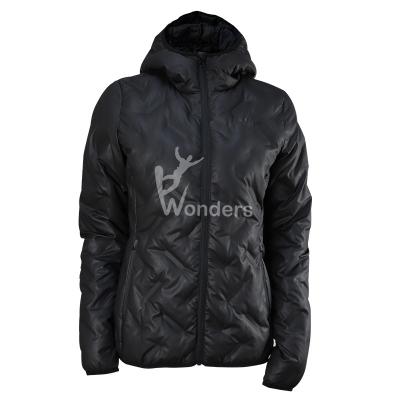 China Women'S Padding Jacket With Fixed Hood for sale