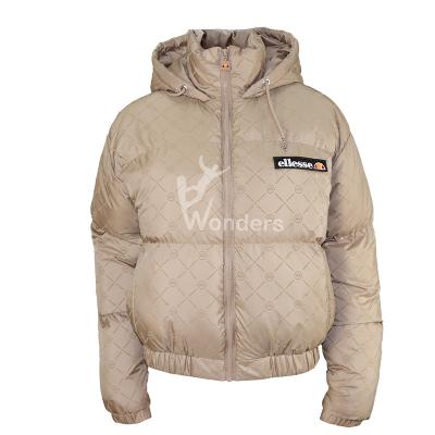China Womens Printing Trendy Puffer Lady Padding Jacket for sale