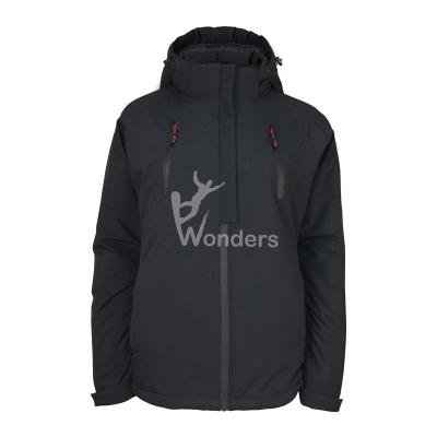 中国 Women Full Zip Waterproof Puffer Ski Jacket With Long Sleeve 販売のため