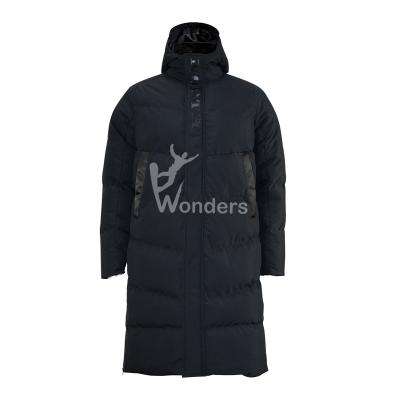 China Water Resistant Womens Puffer Insulated Long Parka Jacket Breathable for sale