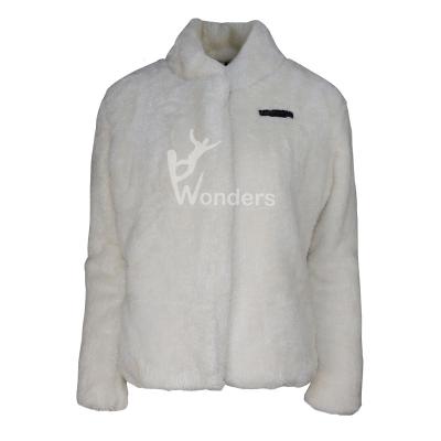 China Womens 100% Recycled Arctic Fleece Jacket Dyed for sale