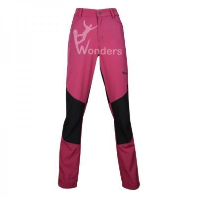 China Outdoor Wear Resistant Windproof Hiking Pants Women's for sale