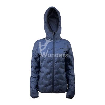 China Women'S Seemless Tunnel The Best Down Jacket Long Sleeve 100% Polyester for sale