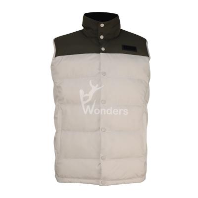 China Quilted Lightweight Gilet Men's Puffer Vest Padded Bubble Vest Winter Travel Casual for sale