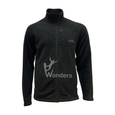 China Full Zip Micro Casual Men' s Breathable Fleece Jacket OEM for sale