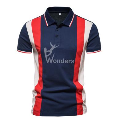 China Men'S Short Sleeve Colorful Breathable Polo Shirts Fashion Customized for sale