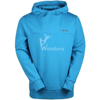 China Stylish Hoodie Pullover Sweatshirt Midweight Long Sleeve 100% Polyester for sale
