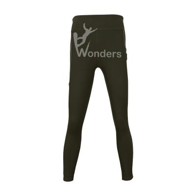 China Two side zip pocket Womens High Waisted Breeches 93% Polyamide 7% Elastane for sale