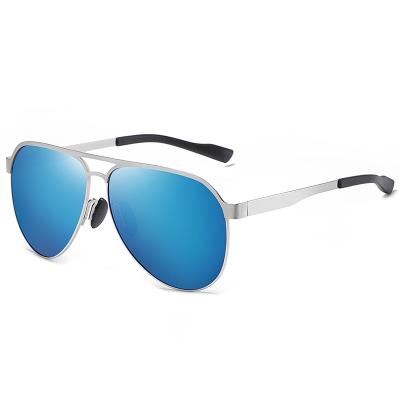 China UV400 Pilot Sunglasses Polarized Metal Luxury Shades Gentleman for sale