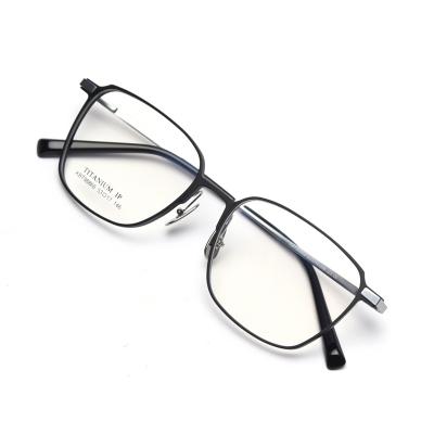 China Lentes de cristal del marco del metal óptico del espectáculo de Plain Lens Glasses del diseñador en venta