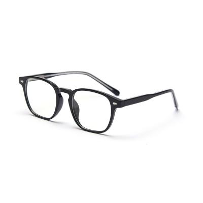 China OEM/ODM Simple TR90 Material Glasses Square Computer Anti Blue Light Blocking for sale