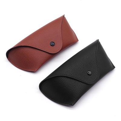 China Portable PU Leather Sunglasses Carrying Case Eyeglasses Case Pouch Protective for sale