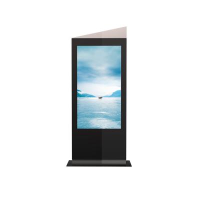 China High Brightness Outdoor LCD Digital Signage Floor Standing Android / PC System for sale