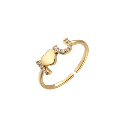 China O ODM ajustável das alianças de casamento do ouro de DAYSTAR chapeou 24K o ouro Diamond Ring à venda