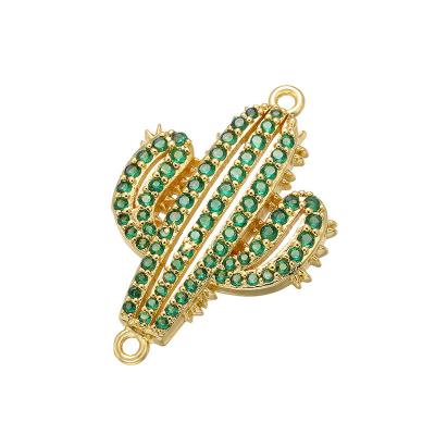 China Cactus DIY Gold Jewelry for sale