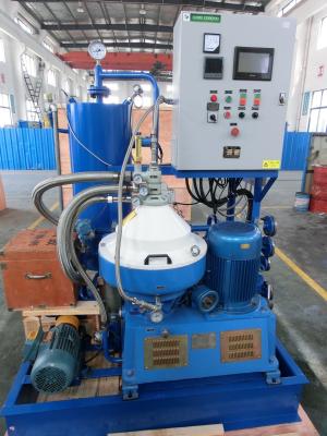 China Stainless Steel Centrifugal Oil Purifier Separator PLC Electrical Box Controlled for sale