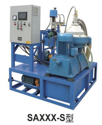 Chine Variable centrifuge de séparateur de filtre à essence de l'eau d'épurateur d'huile de petit disque déchargeant 500 - 1000 l/h à vendre