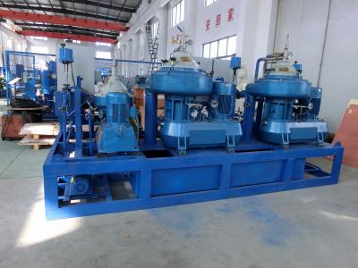 Chine épurateur d'huile centrifuge de nettoyage d'individu de 50HZ 60HZ, machine de purification d'huile à moteur à vendre