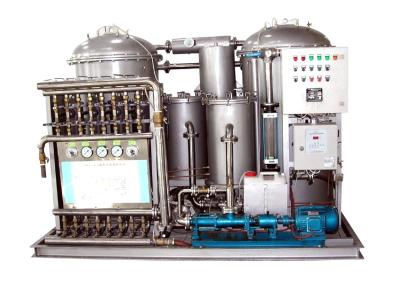 China 0.25KW Vacuum Marine Oily Water Separator Machine With Plunger Pump for sale