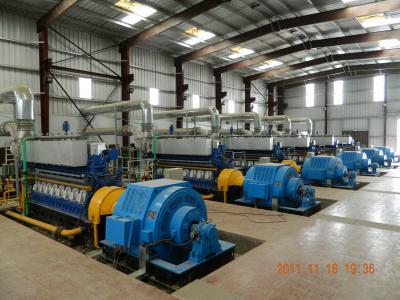 China Customized HFO and diesel oil Genset Power Plant Water and air  Cooling Generator 0.4KV-11KV  500-1000RPM for sale
