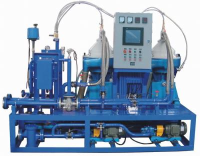 China 2000-10000 sistema do purificador do fuel-óleo do central elétrica do L/H MDO, equipamento da filtragem do óleo à venda