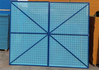 China Building Site Self Climbing Scaffolding Protection Screen Construction 1mX2m for sale