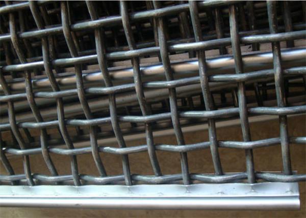 Quality Corrosion Resistant Metal Galvanized Crimped Wire Mesh 3mm For Mining Sieving for sale