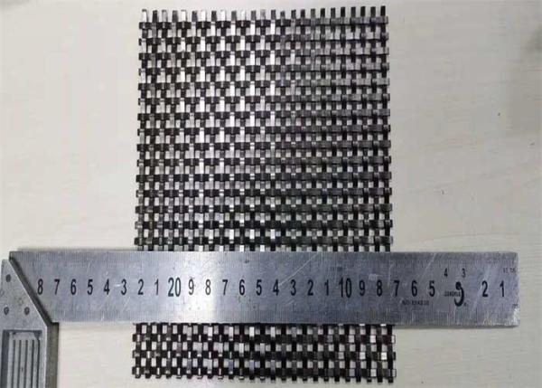 Quality Bright Decorative Stainless Steel Architectural Mesh 0.5mm Wire Diameter for sale