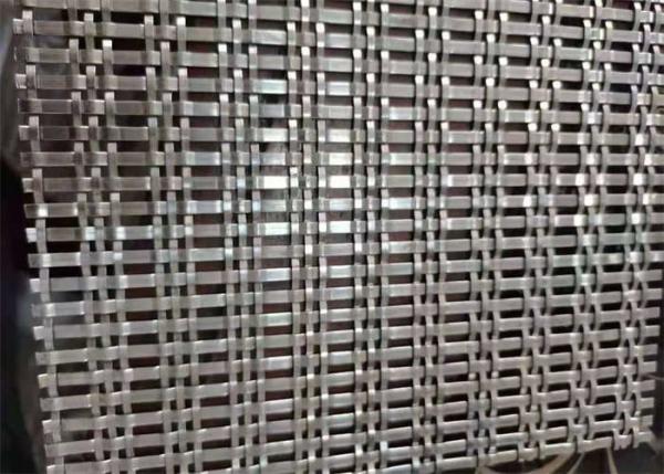 Quality SUS316 Crimped Decorative Metal Mesh Architectural Woven Wire Mesh for sale