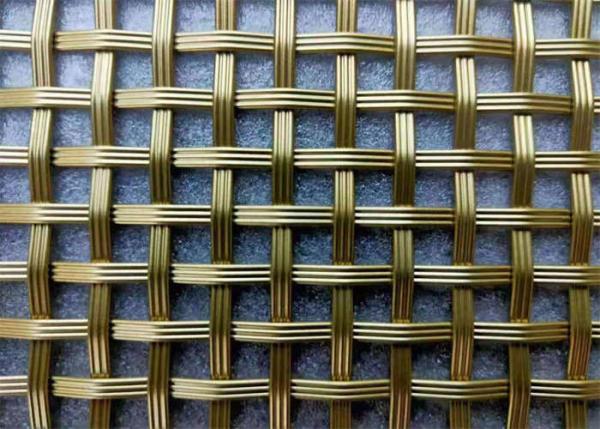 Quality Architectural Woven 316 Stainless Steel Decorative Mesh For Hotel for sale