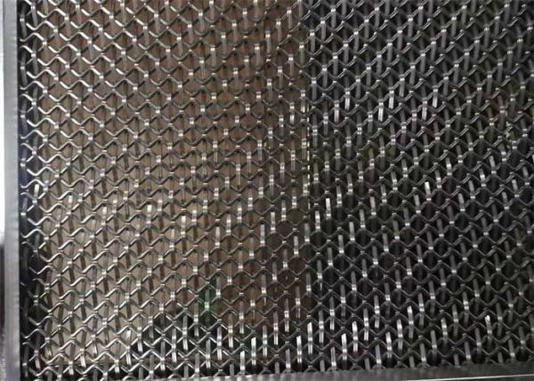 Quality Architectural Woven 316 Stainless Steel Decorative Mesh For Hotel for sale